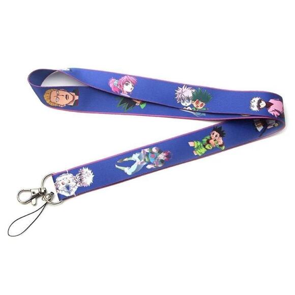 Japanese Anime Hunter X Hunter Neck Lanyard & Clip purple Fabric One Size Unisex - Picture 6 of 6